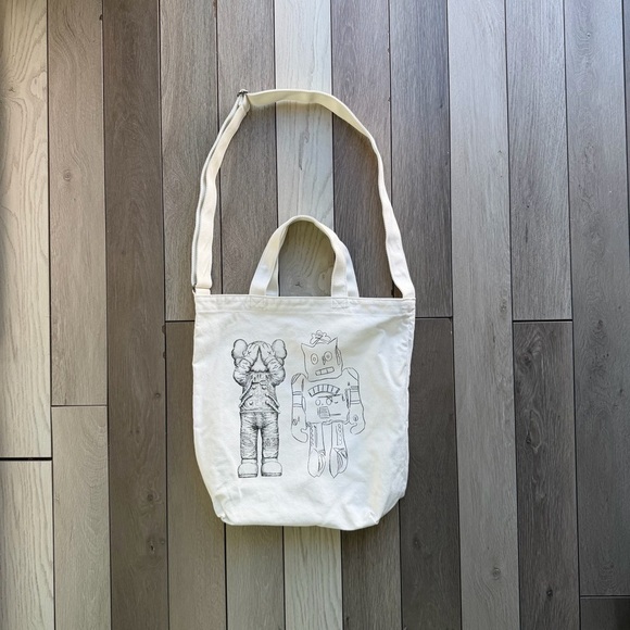 Uniqlo Handbags - KAWS Uniqlo + Warhol 2-Way Tote Bag